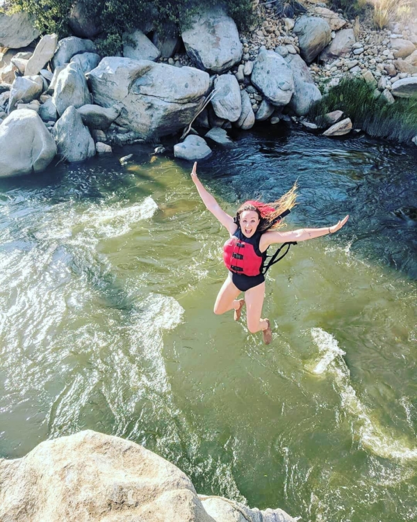 Kern River Jump Rocks