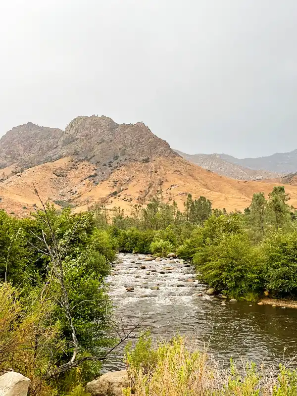 View of a rapid on the Upper Kern river from the Whiskey Flat Trail 